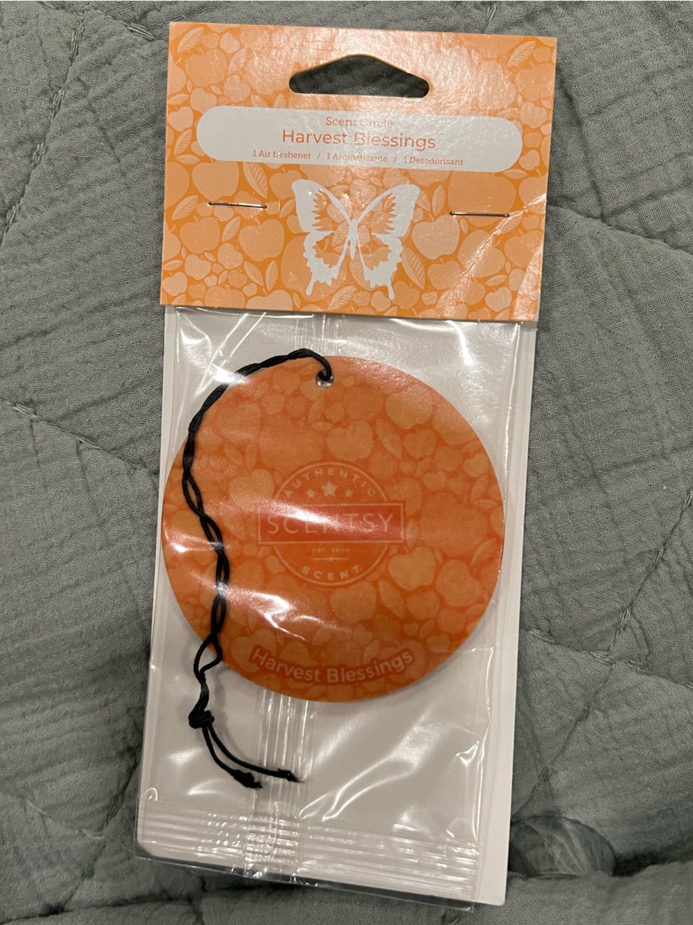 Scentsy Harvest Blessings scent circle *free with $13+ purchase*